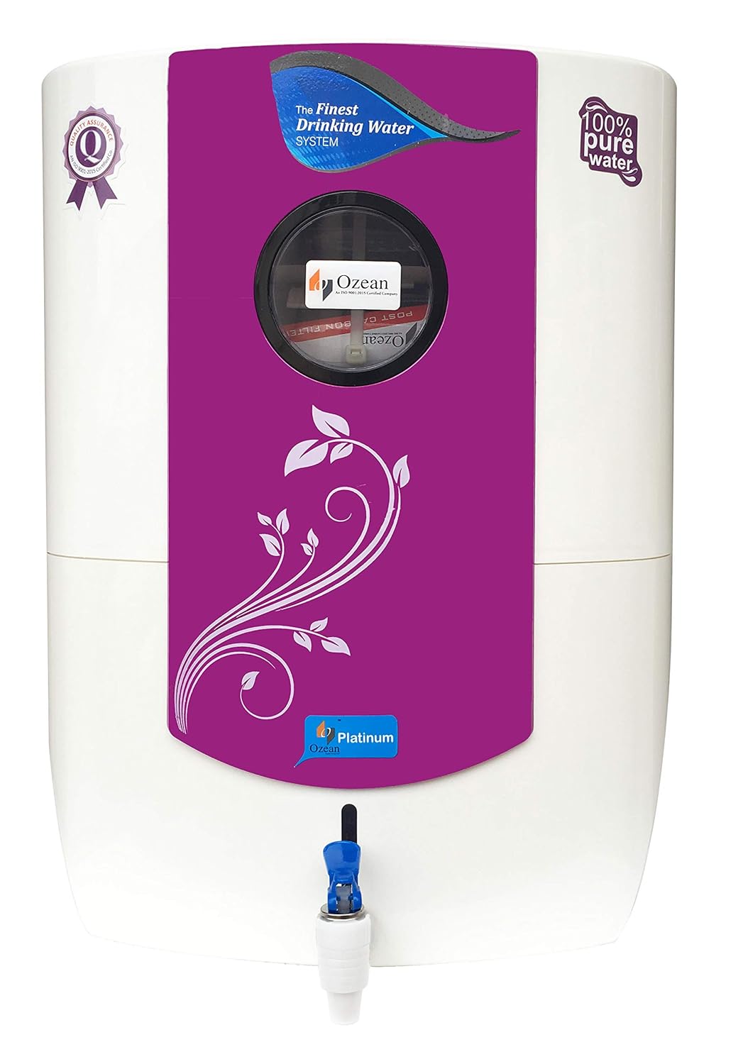 Ozean Platinum 12 LTR RO+UV+UF+Mineral+TDS Controller Electric Water