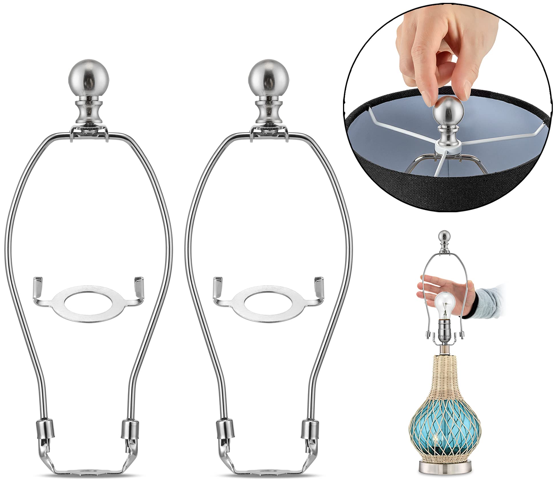 Lamp Harps And Finials