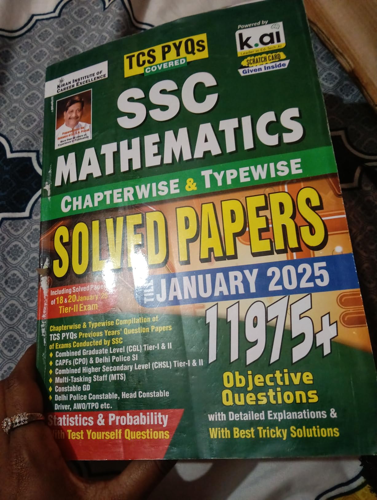 Buy SSC Maths Chapterwise & Typewise Solved Papers Till January 2025 ...