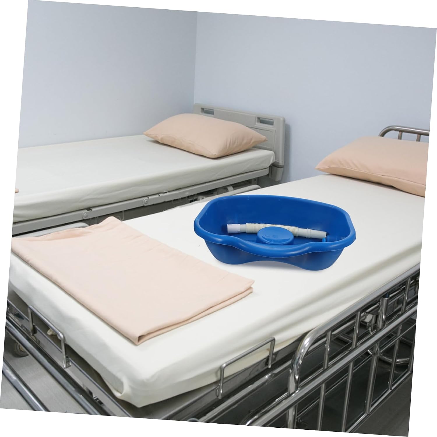 Bedside Hair Coloring Bowl Disabled Hair Washing Basin Long Hose for Elderly Home Nursing and Hospitals