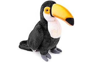11.5" Realistic Toucan Plush Toy