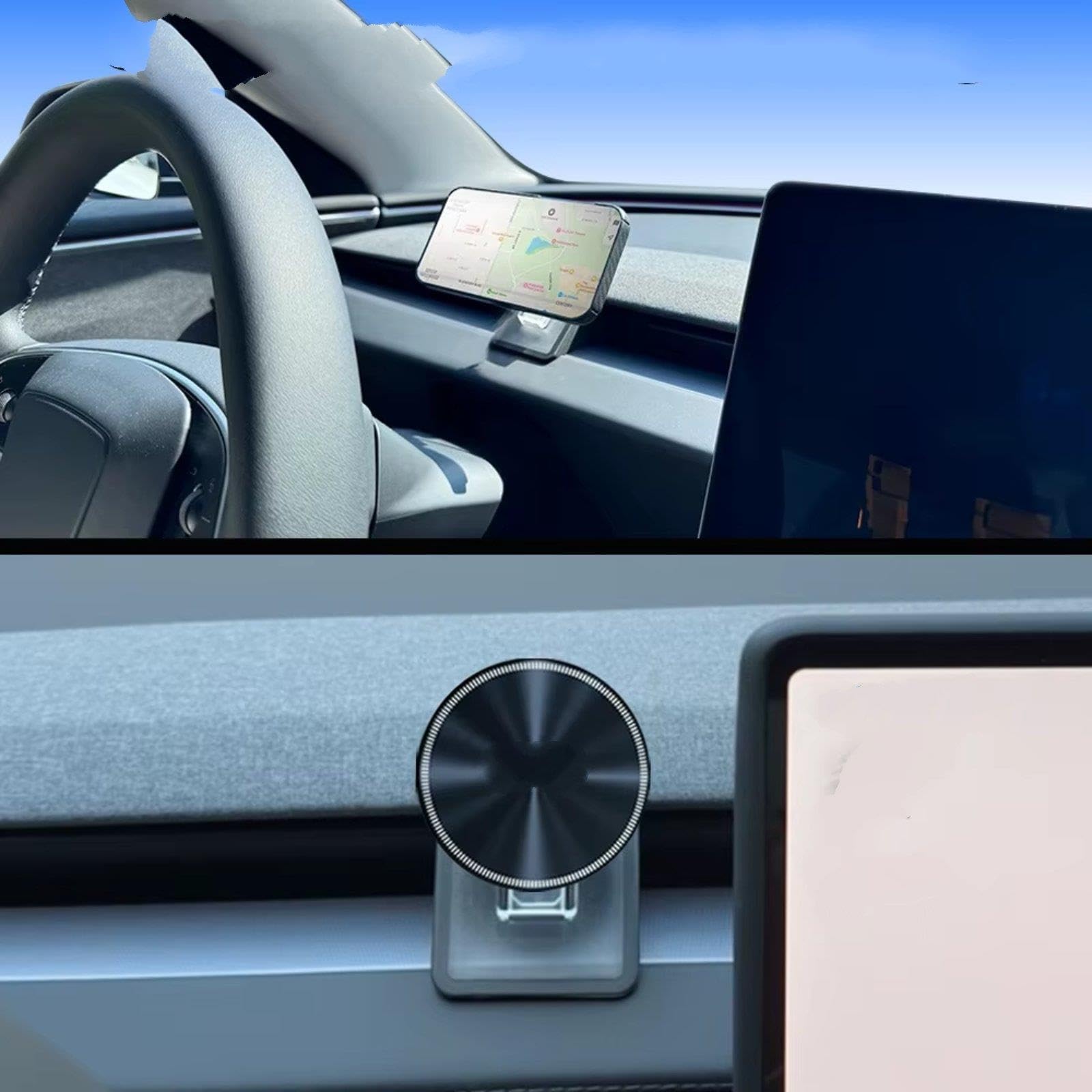 Soporte Navegación Coche Para Tesla Para Model3 Para Highland 2024