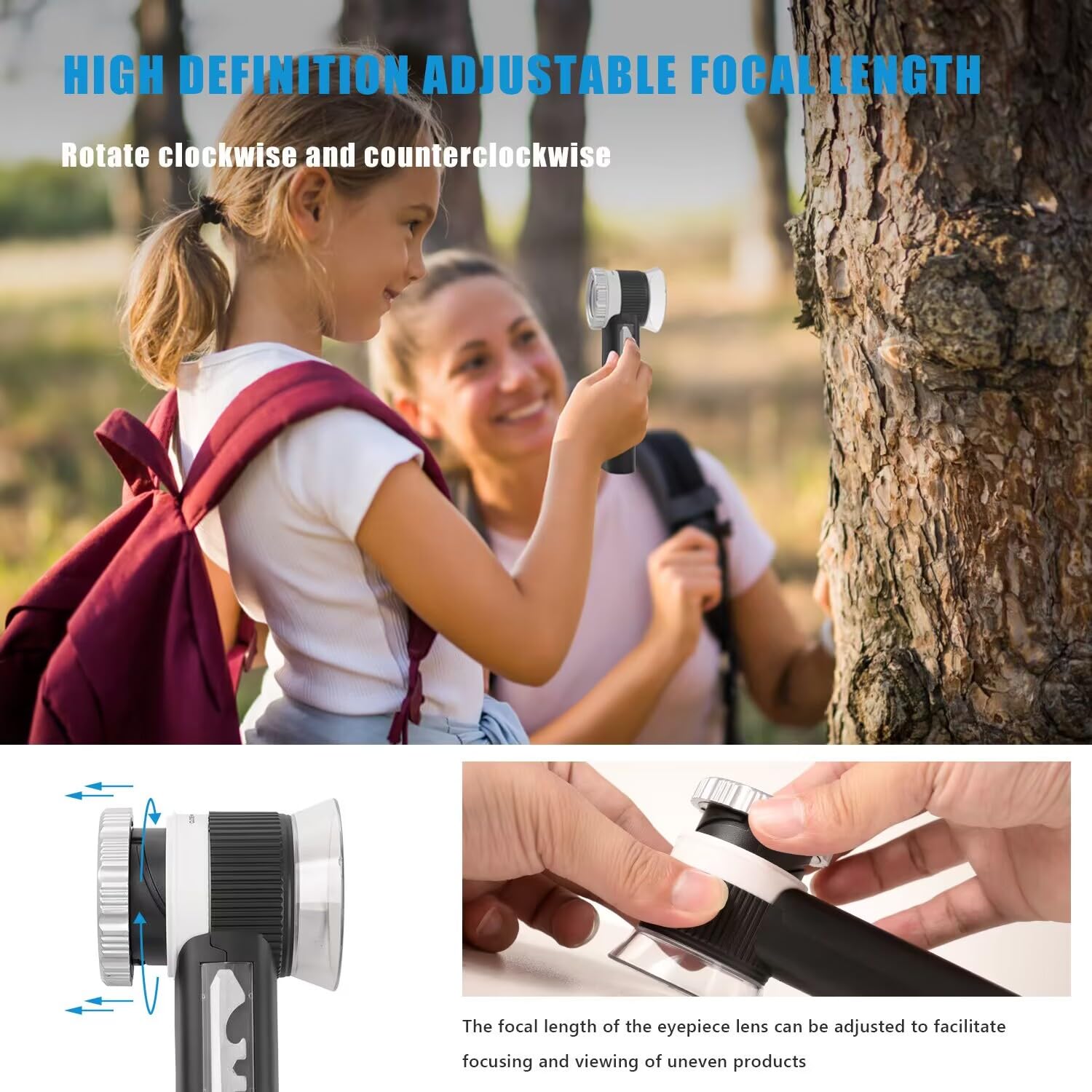 30X Juwelierlupe mit 7 Lichtern USB Wiederaufladbare Handlupe Faltbare Handlupe mit Jade-Auswertungs-Taschenlampe für die Bewertung von Schmuck, Münzen, Edelsteinen