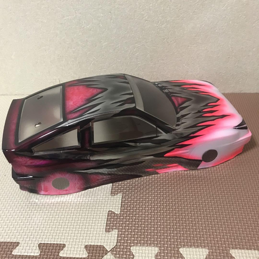 タミヤ CR-X Mシャーシボディ エアブラシ塗装