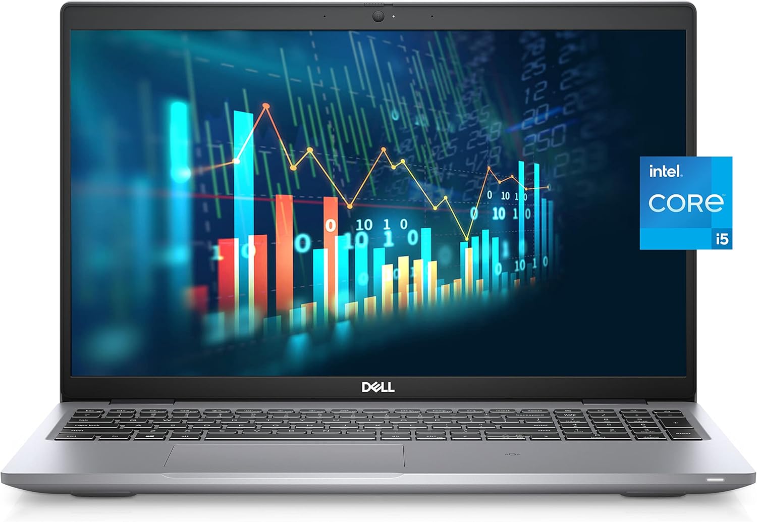 Dell Latitude 5520 15.6-inch Business Laptop, Intel Core i5-1135G7, 16GB DDR4 RAM, 512GB PCIe SSD, Webcam, HDMI, Backlit Keyboard, Wi-Fi 6, Thunderbolt 4, Windows 11 Pro (Renewed)