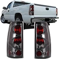 Vista 1 de Winjet Compatible con [1999 2000 2001 2002 2003 2004 2005 2006 Chevrolet Silverado] [1999-2003 GMC Sierra] Luces traseras