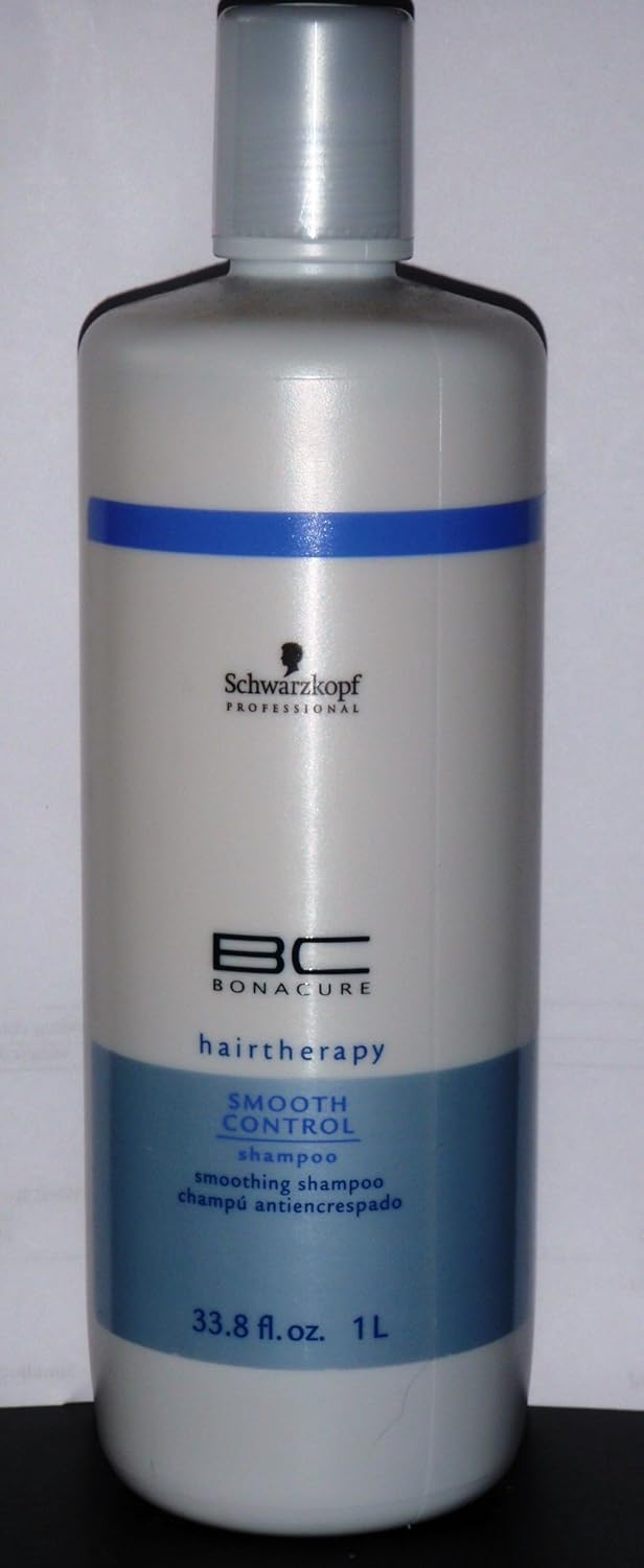 Schwarzkopf Bonacure Smooth Control Smoothing Shampoo Liter / 33.8 oz