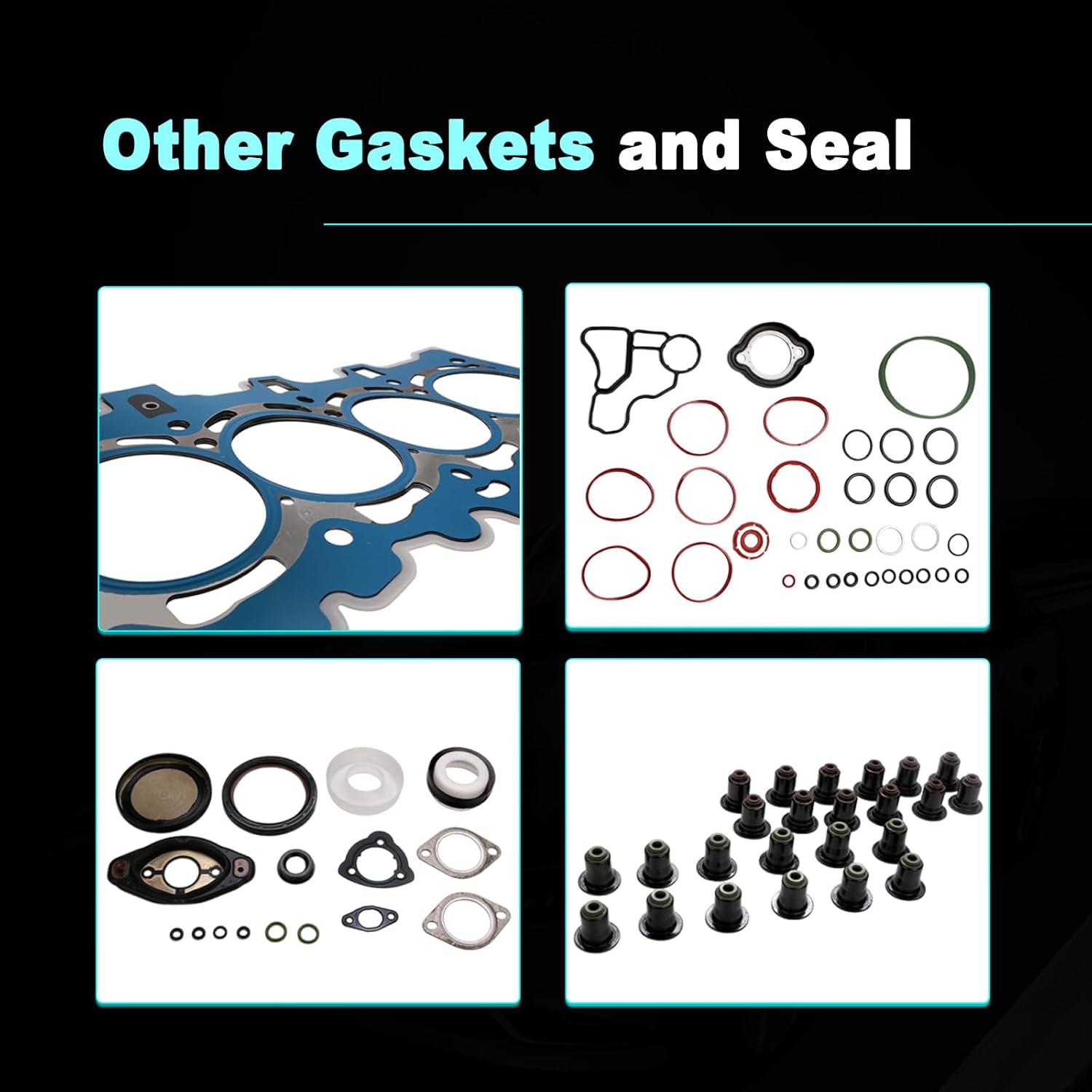 AUCERAMIC N52B30 Head Gasket Set for BMW 2007-2013 328i, 2008-2011 528i, 2007-2012 X3 X5 3.0L L6 [Engine Code: N52B30A N52B30B N51B30A N53B30A] Replace OE# 11127555757 11127581215