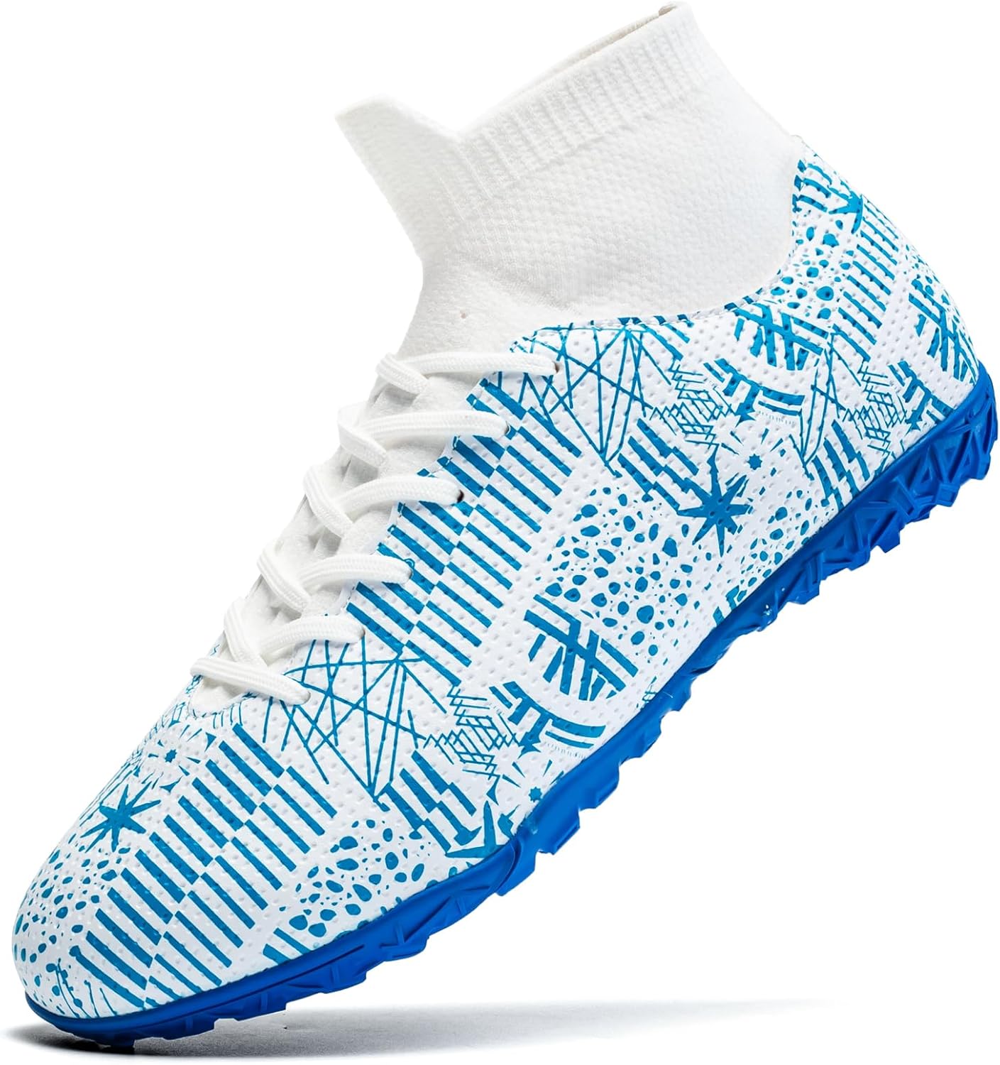 Boys Indoor Turf Soccer Shoes Unisex Football Futsal Shoes