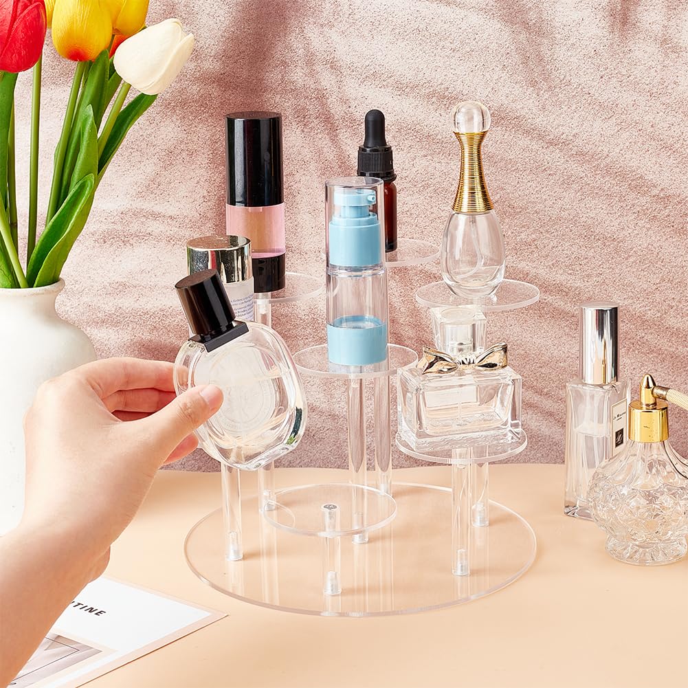 FINGERINSPIRE - Espositore in acrilico trasparente con base
