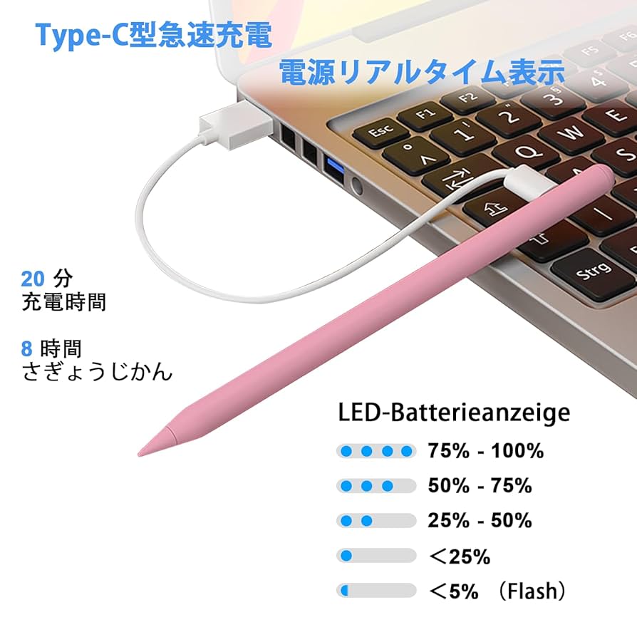はる(※プロフ必ず確認)ページ Amazon | タッチペン iPad/iPhone用ペンシル 「日本語取扱説明書