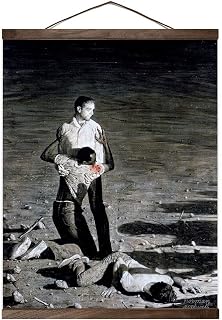 Murder in Mississippi Hanging Poster Canvas Print Ready to Hang, Wall Decor, 16"x20"