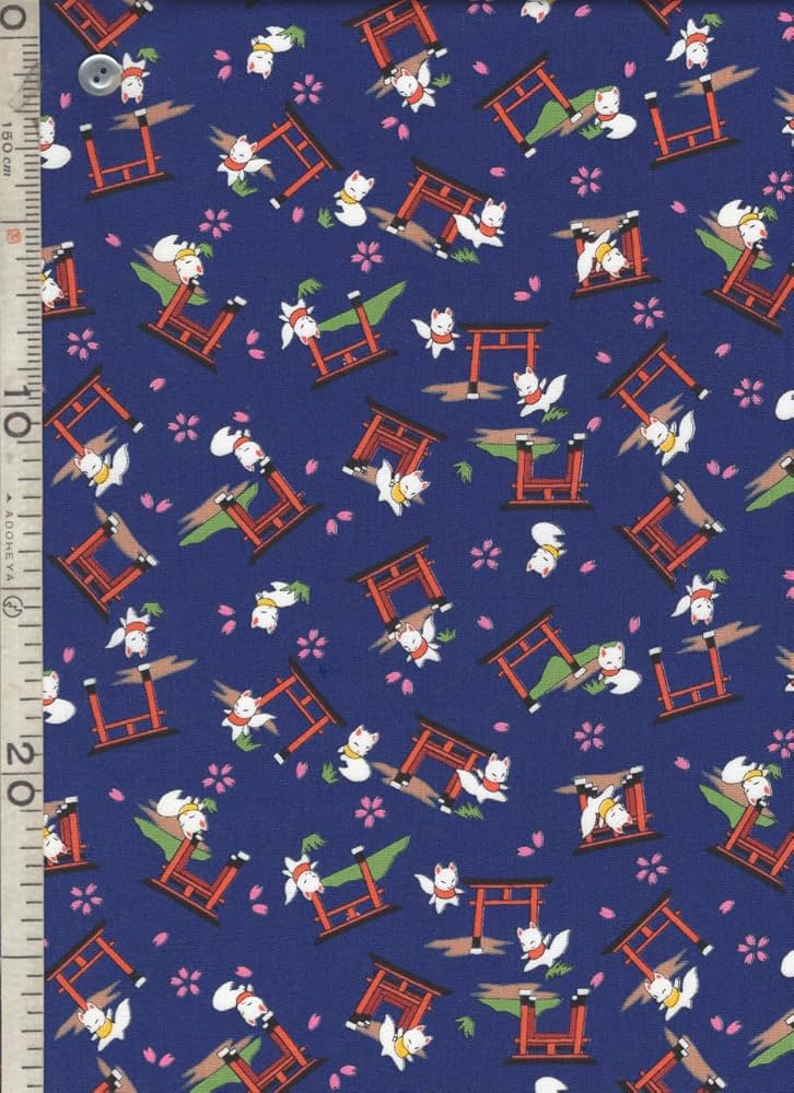 Amazon | 【夢色百景シリーズ 和柄・和調 シーチング プリント