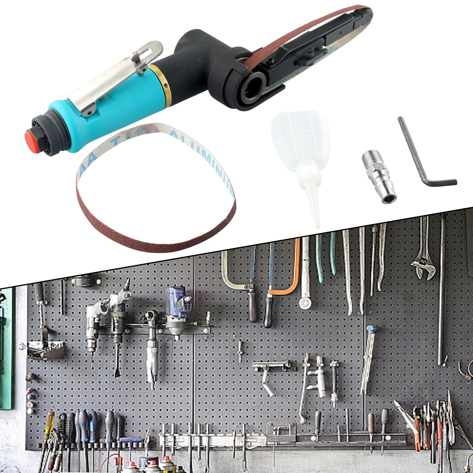 Levigatrice a Nastro for smerigliare e lucidare, Materiali, Facile da trasportare/1085
