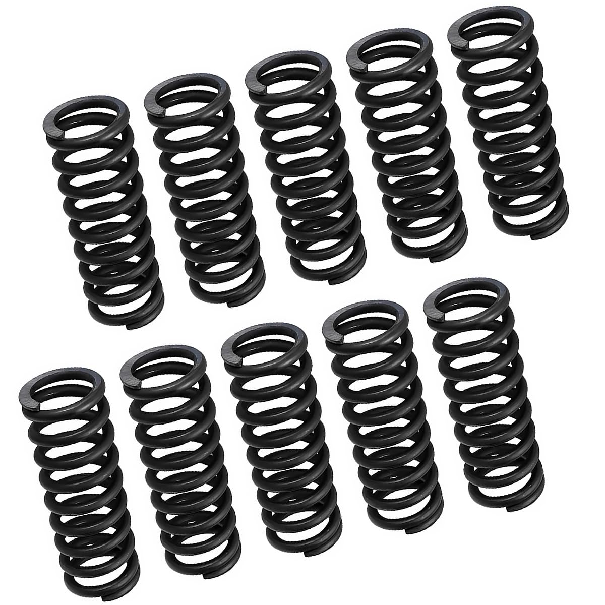 10pcs 65Mn Spring Steel Compression Spring 1.5 * 13 * 20mm (Wire Dia 1.5mm,OD 13mm,Length 20mm)