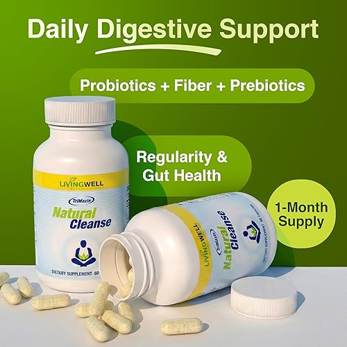 Miniatura 2 de Limpiador natural de desintoxicación diaria – Limpiador de colon para lavado de peso, suplementos de movimiento intestinal para hinchazón estomacal,