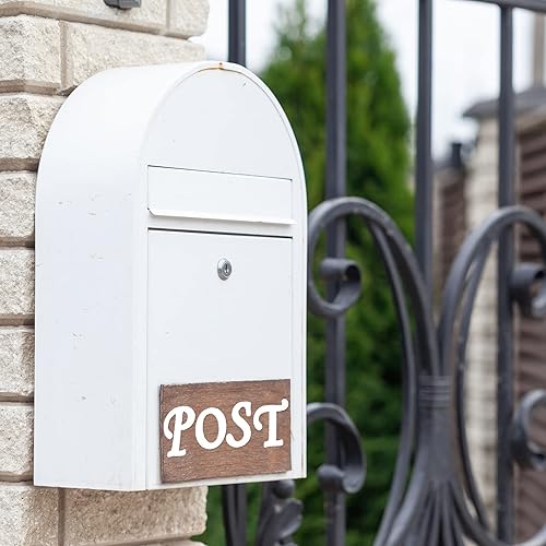 Miniatura 5 de 8 hojas de calcomanías de vinilo, letras autoadhesivas del alfabeto, calcomanías para buzones, letras de números, para manualidades, letreros,