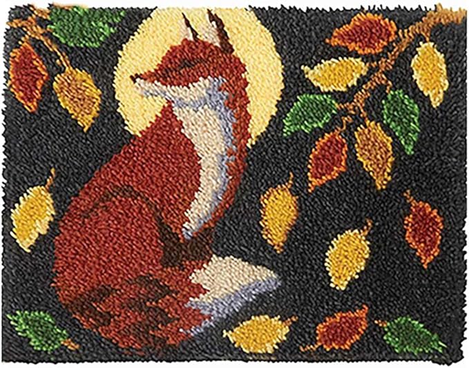 20.5X15 Inch Latch Hook Rug Kits Carpet Embroidery Latch Hook Rug Needlework Diy Rugs Hook Rug