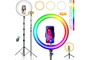 PEYOU 12" Ring Light: Light Up Your Glow!