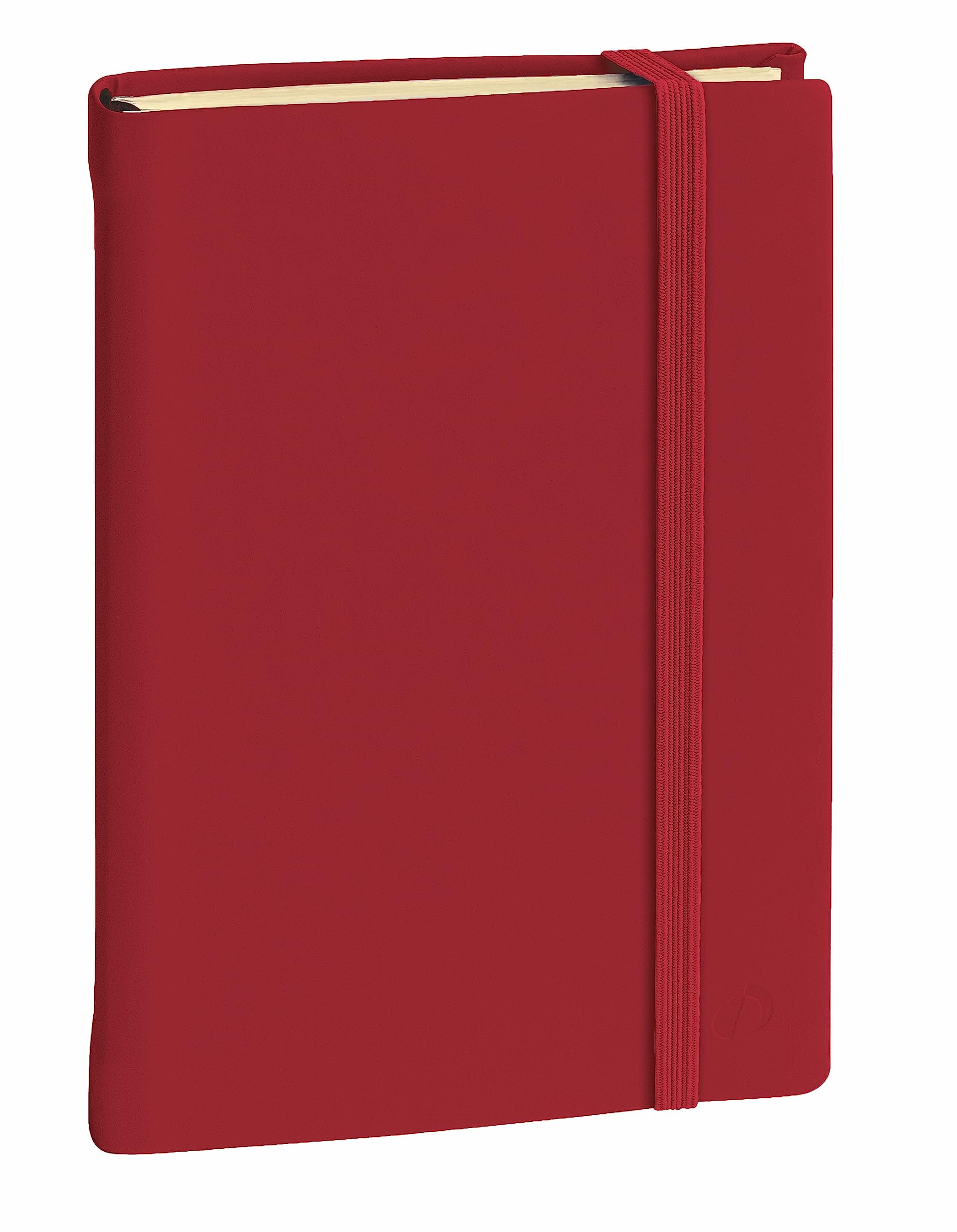 QUO VADIS - Collection: Silk Notebook 24 Lined with Elastic 16 x 24 cm - Burgundy