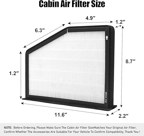 Miniatura 2 de LAK1811, filtro de aire de cabina con partículas de carbón activado para Volkswagen, escarabajo 2012-2014, CC 2009-2014, Eos 2007-2014, Golf, Golf