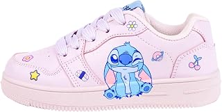 Disney Stitch Mädchen Schuhe, Kinder Klassische Sneaker, Inklusive Geschenkbox, Größen EU 30 bis 35