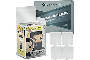 Premium Funko Pop! Hard Case Protector - 0.7mm Heavy Duty Crystal Clear Plastic
