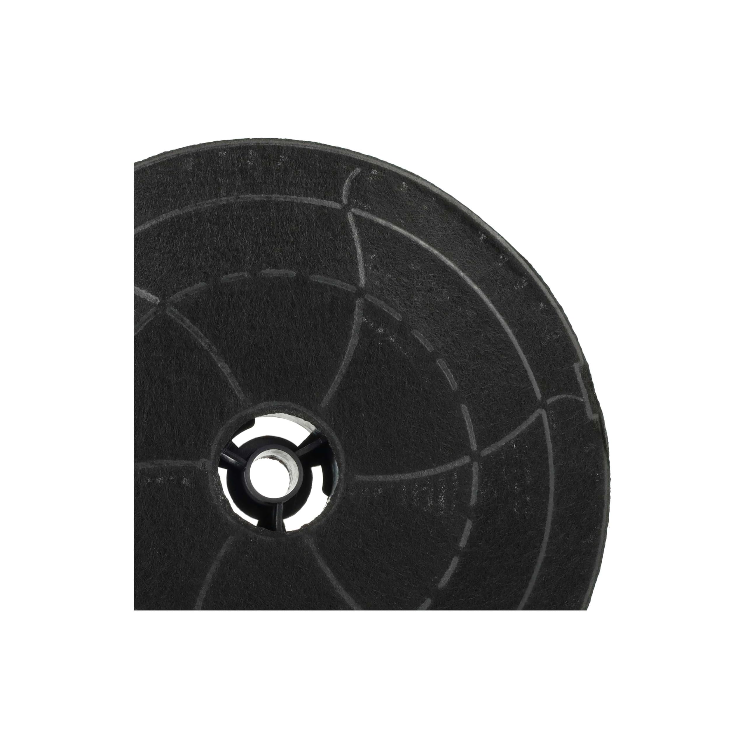 vhbw 4x filtro de carbón activado compatible con Samsung NK36M7070VS/UR | NK36T9804VD/UR, NK36N9804VB/UR campanas cocina