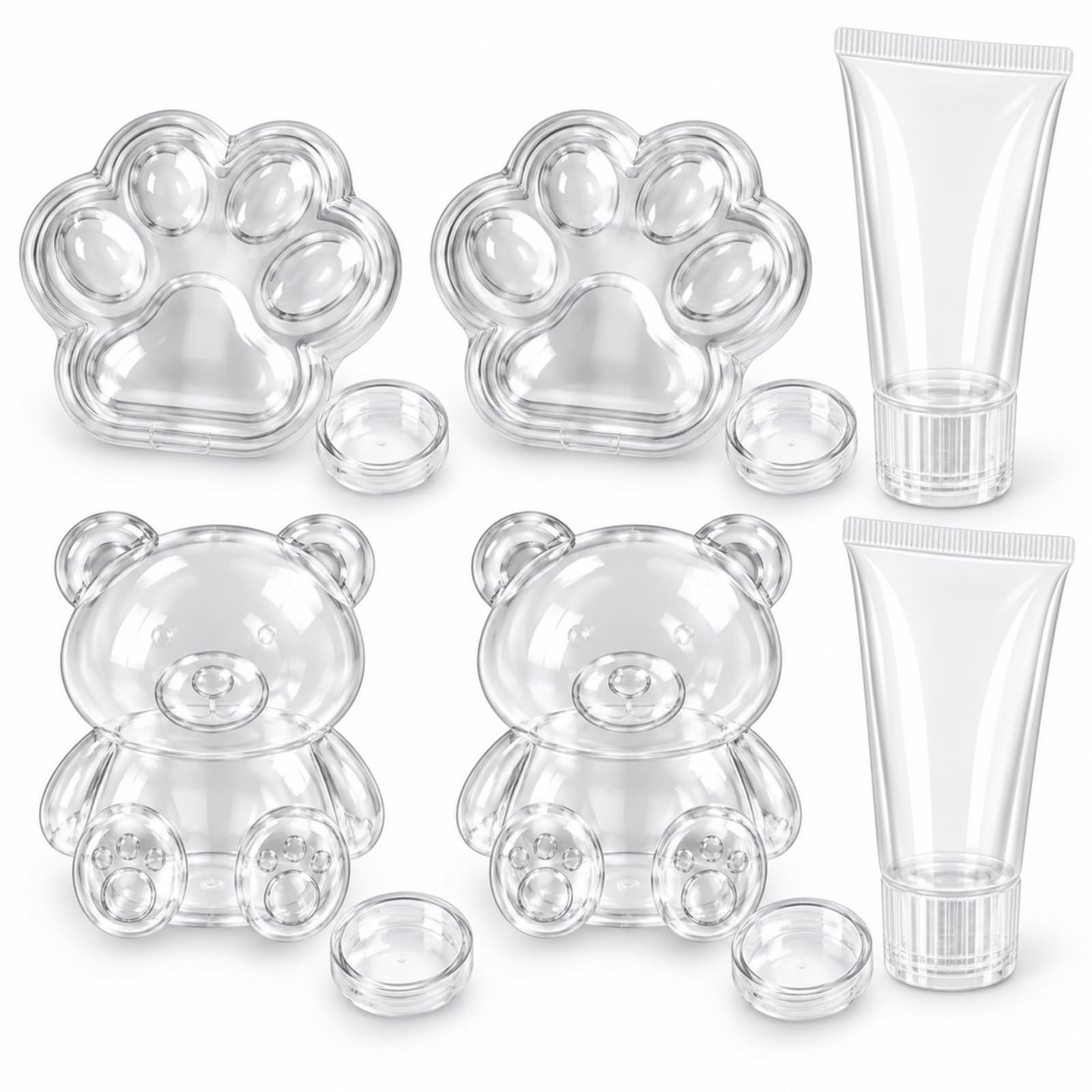 6-Piece Squishy Making Kit, Fidget Accessory Skins
