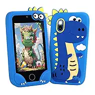 Kids Cell Phone Toy, Educational Learning Smart Phone for Toddlers Ages 3-10 with 3.97" Touch Screen, Dual Camera, 200+ STEM Games & Music - Best Birthday for Boys & Girls