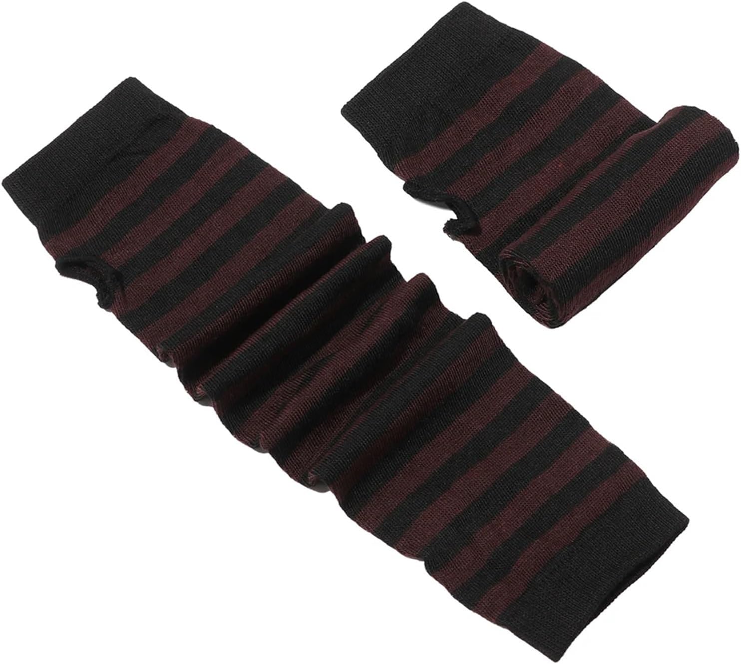 Long Fingerless Gloves 10Pairs Women Girls Cotton Classic Fingerless Long Gloves Wristband Arm Warmer Sleeve