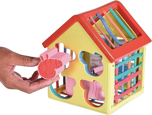Miniatura 9 de TOMY Toomies Peppa Pig Pull Along Toy - Peppa Pig Juguetes con música y ruedas - Juguetes de empuje para bebés y niños pequeños con acción de