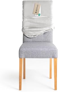 Funda elástica para sillas de tamaño universal, extraíble y lavable, funda para silla de comedor, cubierta elástica de protección para sillas de comedor, restaurante, hotel, banquete, boda