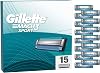 Gillette Mach3 Start Yedek Tıraş Bıçağı 15 Adet
