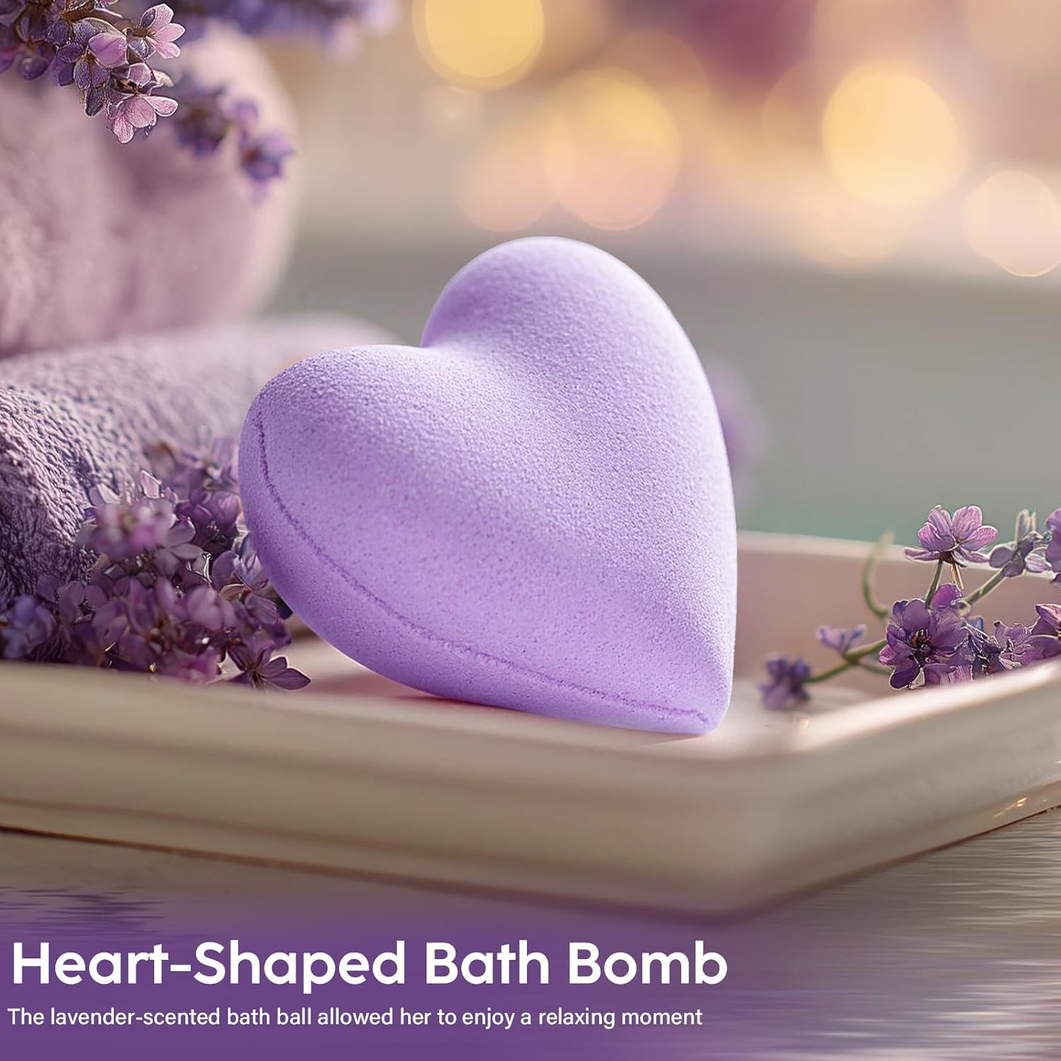 Birthday Gifts for Women Mom Daughter Best Friend - Unique Christmas Valentines Day Gifts for Her Wife Girlfriend - Lavender Self Care Get Well Soon Gift, Spa Gift Baskets w/Blanket Care Package - Image 7