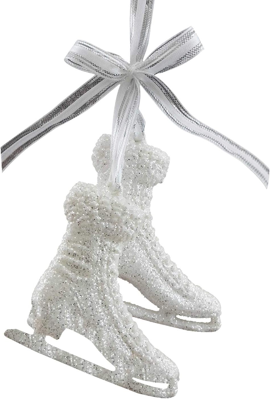 CF Collection Ice Skate Christmas Tree Ornament [Pack of 1} (4 Inches