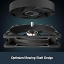 ARCTIC P12 Pro - Powerful Premium Fan, 120 mm PWM Fan, 600-3000 RPM, 0 RPM <5% PWM, Fluid Dynamic Bearing, 4-Pin - Black gallery image