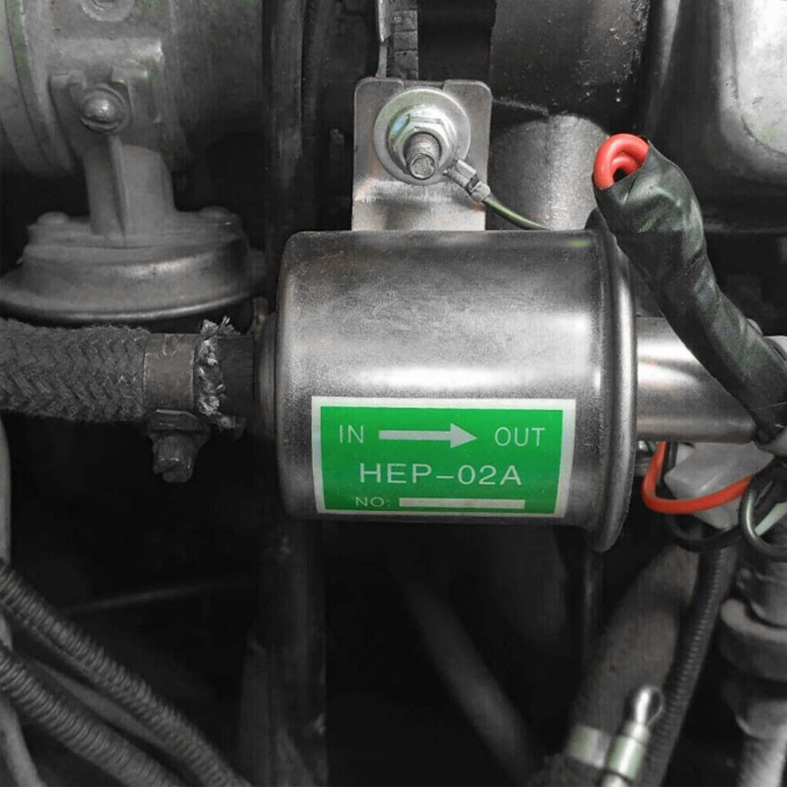 Bomba de combustible eléctrica, Universal 12V HEP-02A bomba diésel, bomba de gasolina eléctrica, bomba diésel de alta presión, bomba de combustible eléctrica de baja presión, bomba de combustible para