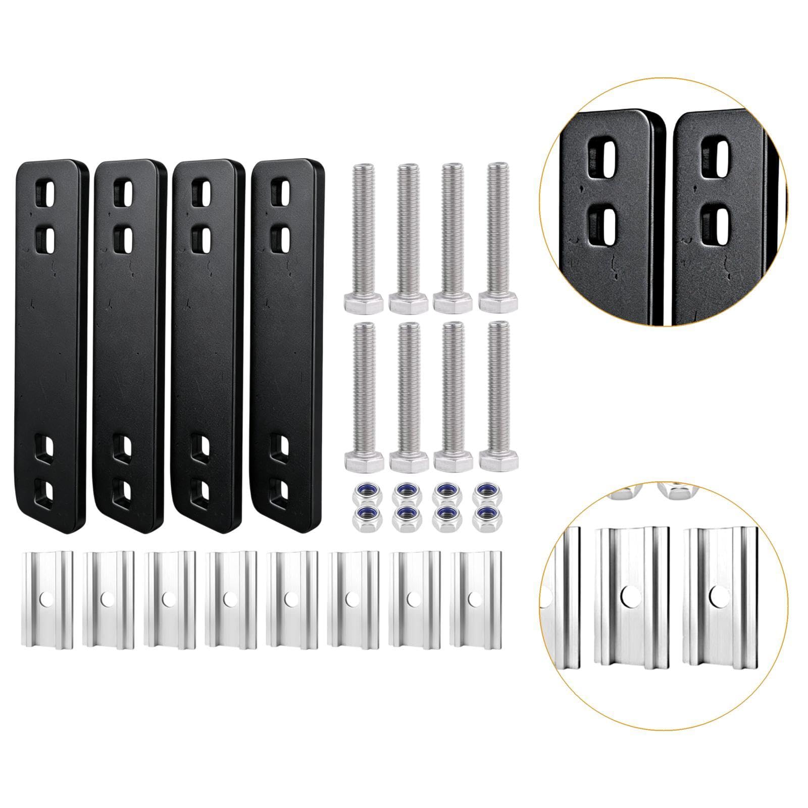 Montage-Set für Dachzelte, Zubehör für Dachzelte, Ersatzteile, Befestigungsmaterial, zu montieren, Adapter-Set