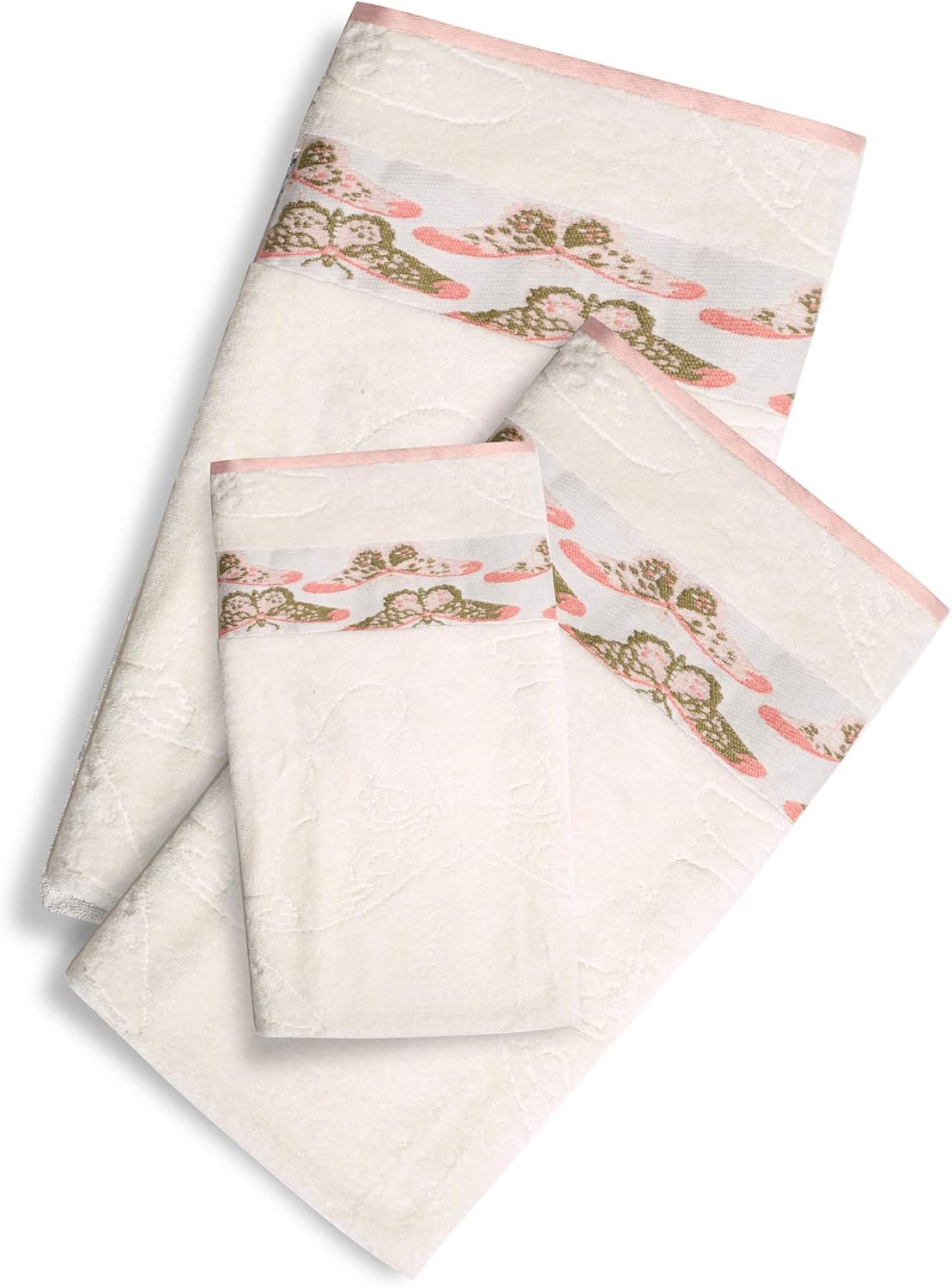 Popular Bath 3-PC Towel Set BEAUTIFLY, Multi
