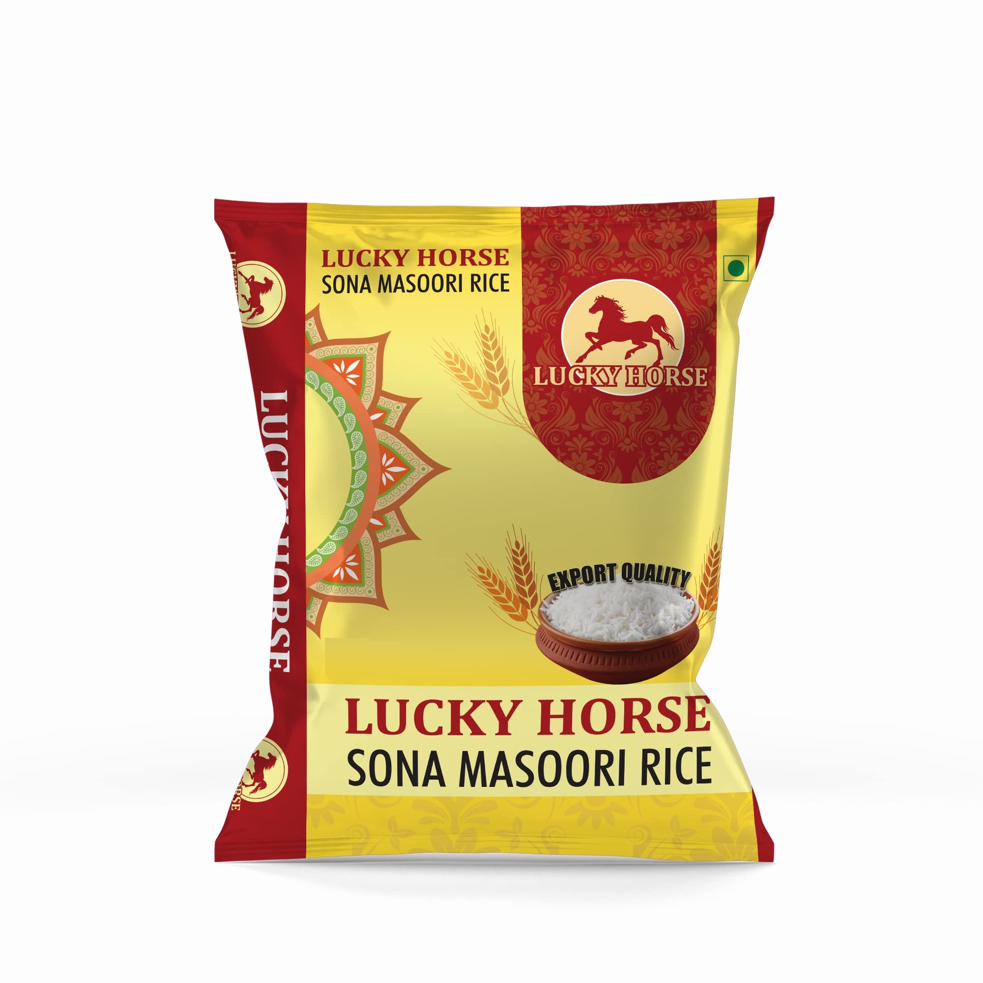 Buy Sangamam Rice Lucky Horse Premium Sona Masoori Rice, Steam Rice
