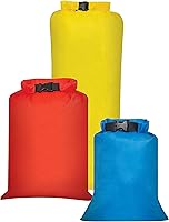 Outdoor Products Ultimate Dry Sack 3-Pack: Waterproof 2L, 4L, 8L Bags for Kayaking, Backpacking & Adventure Travel
