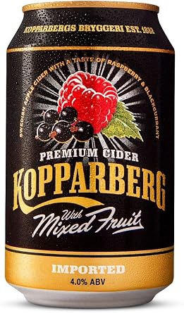 Kopparberg Mixed Fruit Cider 24x330ml cans & Strawberry & Lime Cider 24x330ml cans