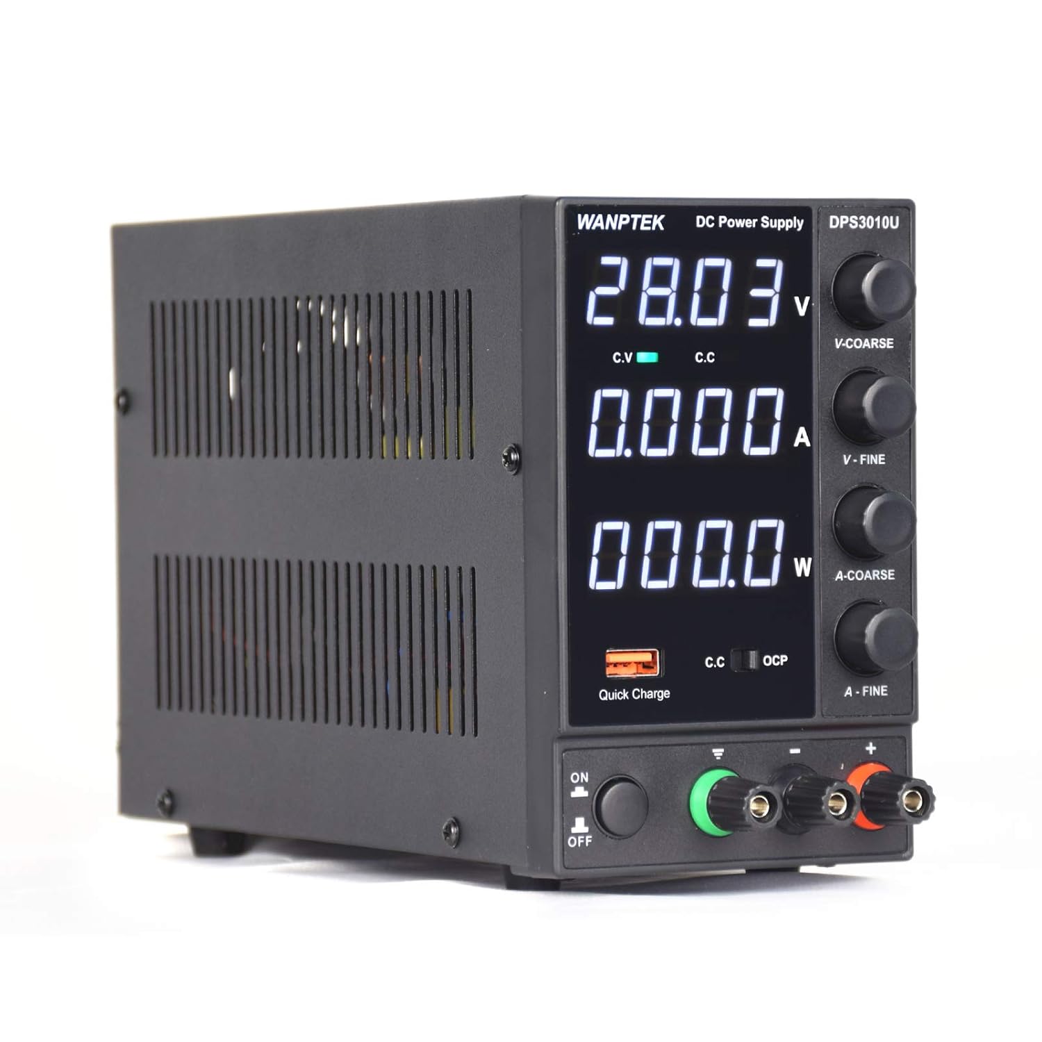 WANPTEK DPS3010U DC Power Supply front view