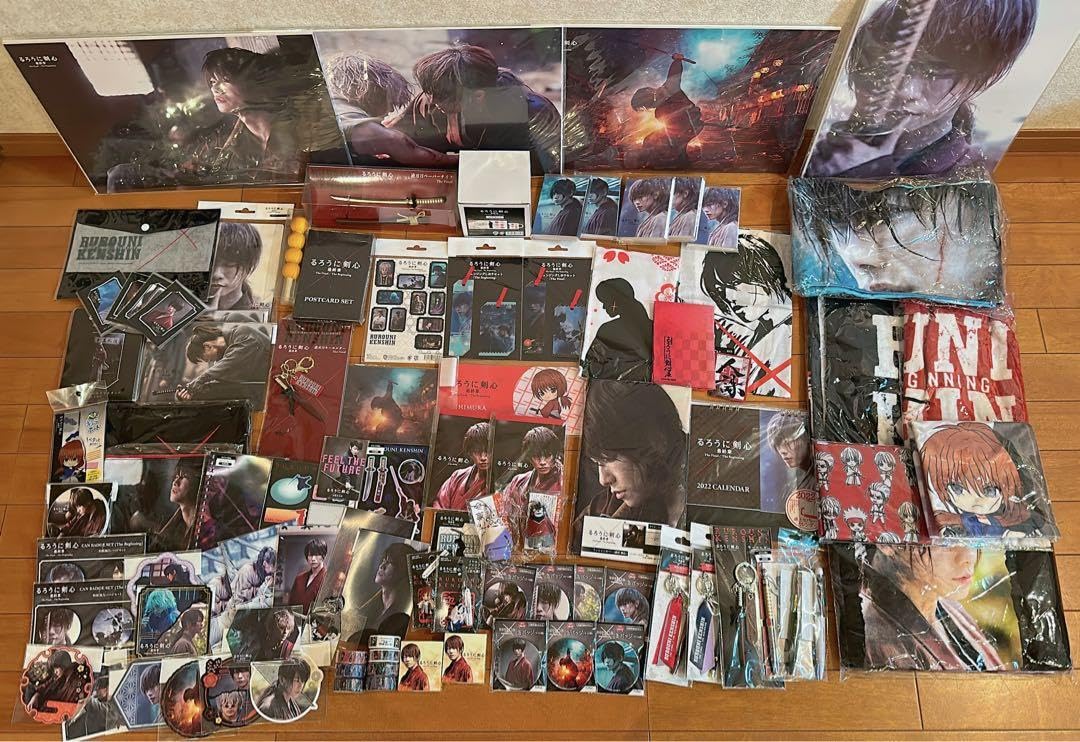 Amazon.co.jp: るろうに剣心 佐藤健 グッズ 大量 セット : ホビー