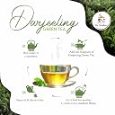 The Meadows Premium Darjeeling Green Tea - 100g - 100 Cups | Natural Loose Leaf with Smooth Taste and Aroma | (Pack of 1) gallery image