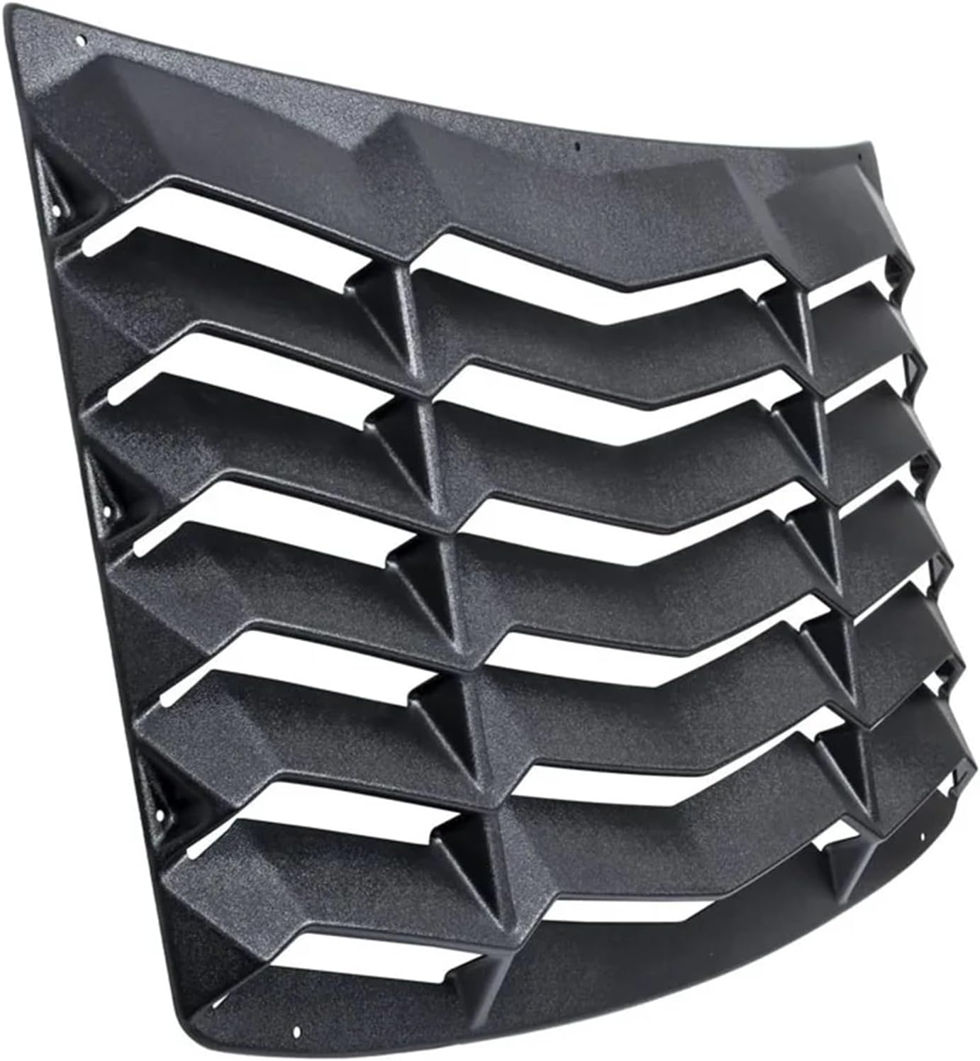 Rear+Side Automotive Window Louvers for Chevrolet Chevy Camaro 2016-2024 Windshield Sun Shade Cover Vent Scoop (Matte Black)