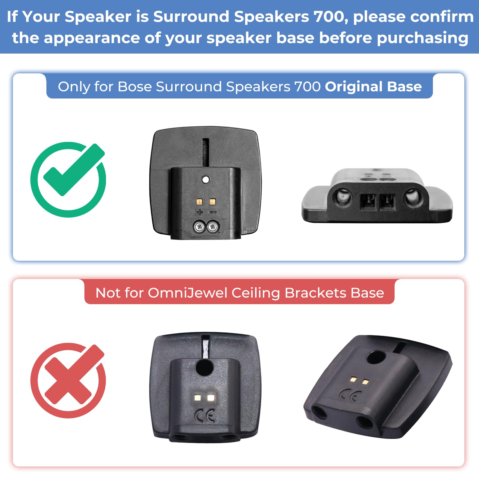 Aoyagi　BOSE SURROUND SPEAKERS スタンド付 Amazon.com: Pack of 1 Height Adjustable Stand for Bose Speaker