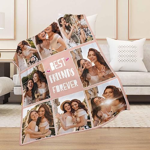 Vista 61 de D-Story Manta personalizada con texto fotográfico, manta personalizada con imagen para familia, madre, padre, adultos, amigos, amantes, perros