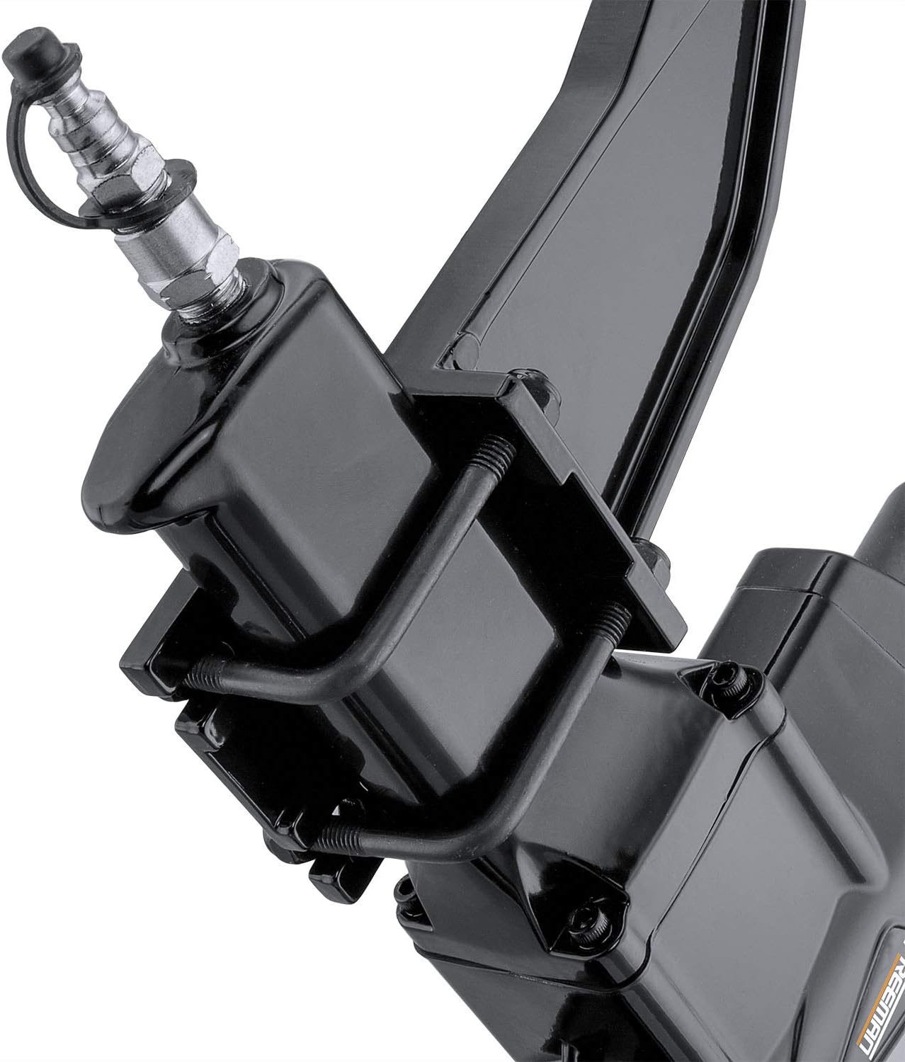 Freeman PFL618BR Pneumatic 3-in-1 15.5-Gauge and 16-Gauge 2" Flooring Nailer / Stapler with Flooring Mallet, Interchangeable Base Plates, and Case